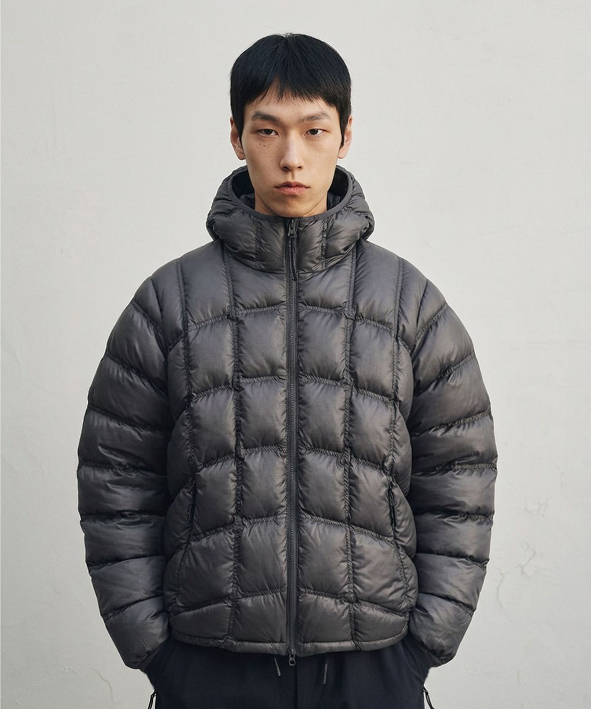 무신사 스탠다드 스포츠(MUSINSA STANDARD SPORTS) 스퀘어 시어로프트 패딩자켓 (2color)