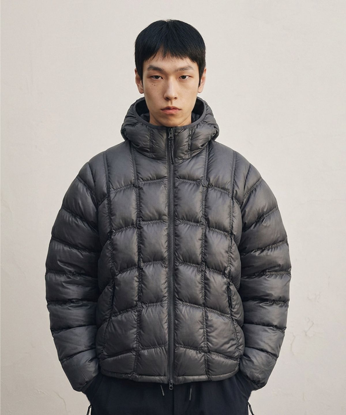무신사 스탠다드 스포츠(MUSINSA STANDARD SPORTS) 스퀘어 시어로프트 패딩자켓 (2color)