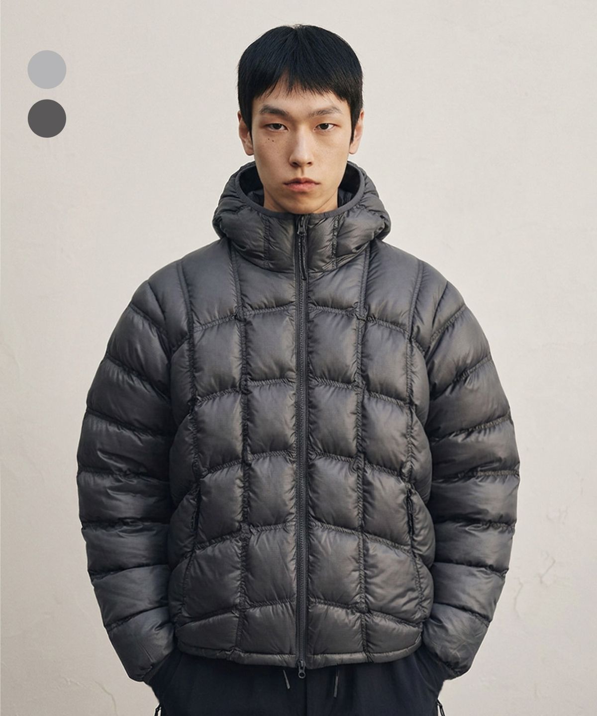 무신사 스탠다드 스포츠(MUSINSA STANDARD SPORTS) 스퀘어 시어로프트 패딩자켓 (2color)