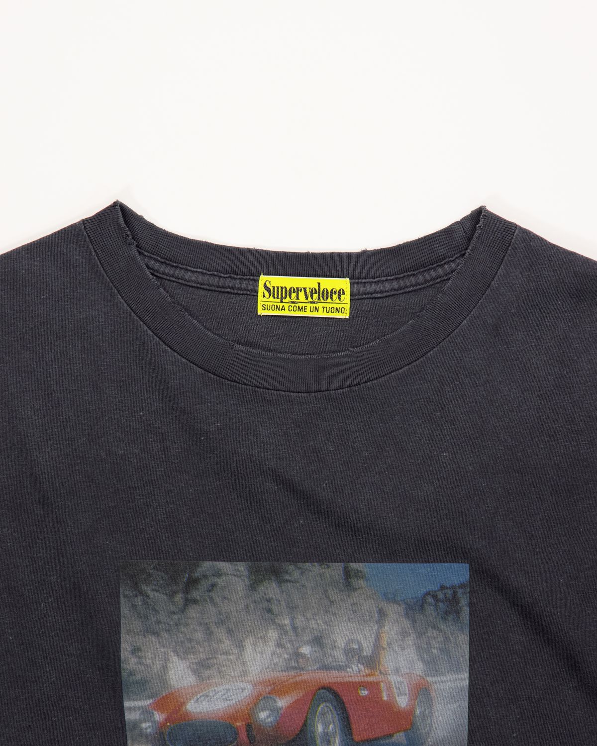 슈퍼벨로체(SUPERVELOCE) Miglia Legend Series T-shirt Acid Black