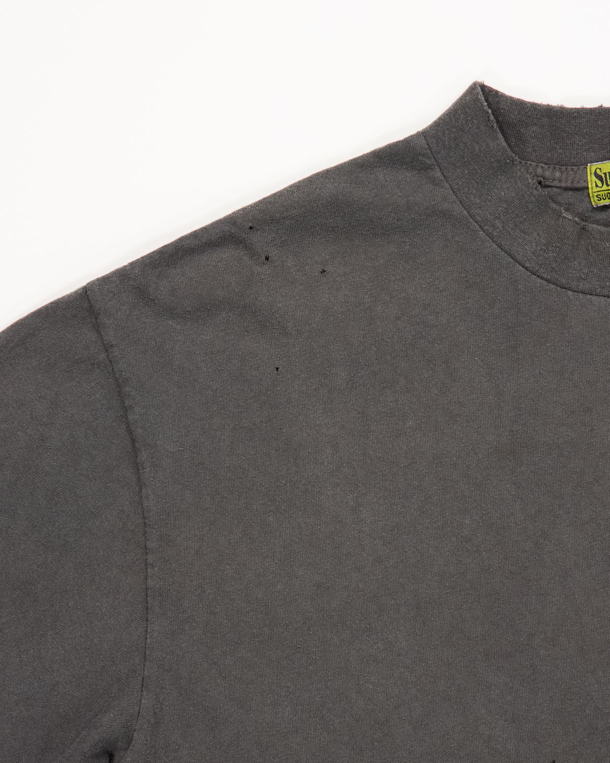 슈퍼벨로체(SUPERVELOCE) Miglia Signature Crop T-shirt Charcoal