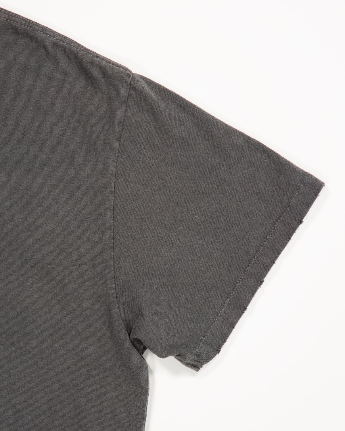 슈퍼벨로체(SUPERVELOCE) Miglia Signature Crop T-shirt Charcoal