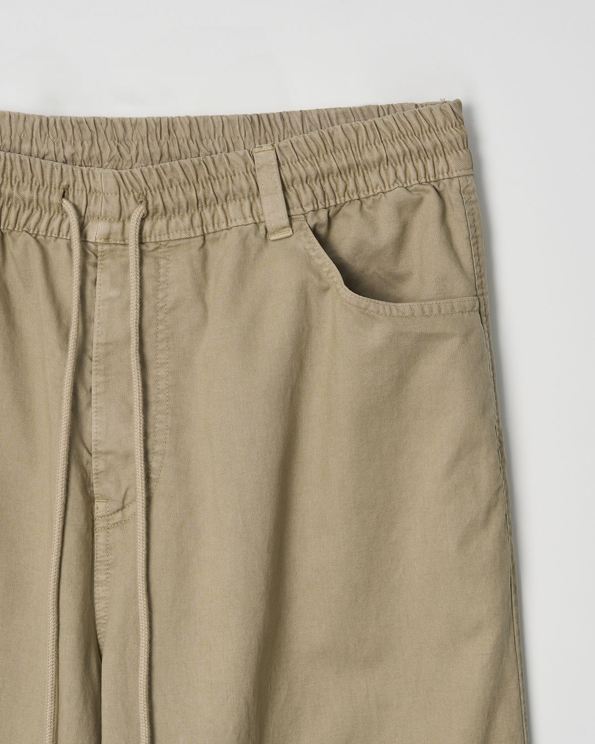 슈퍼벨로체(SUPERVELOCE) Miglia Old Draped Trousers Dune