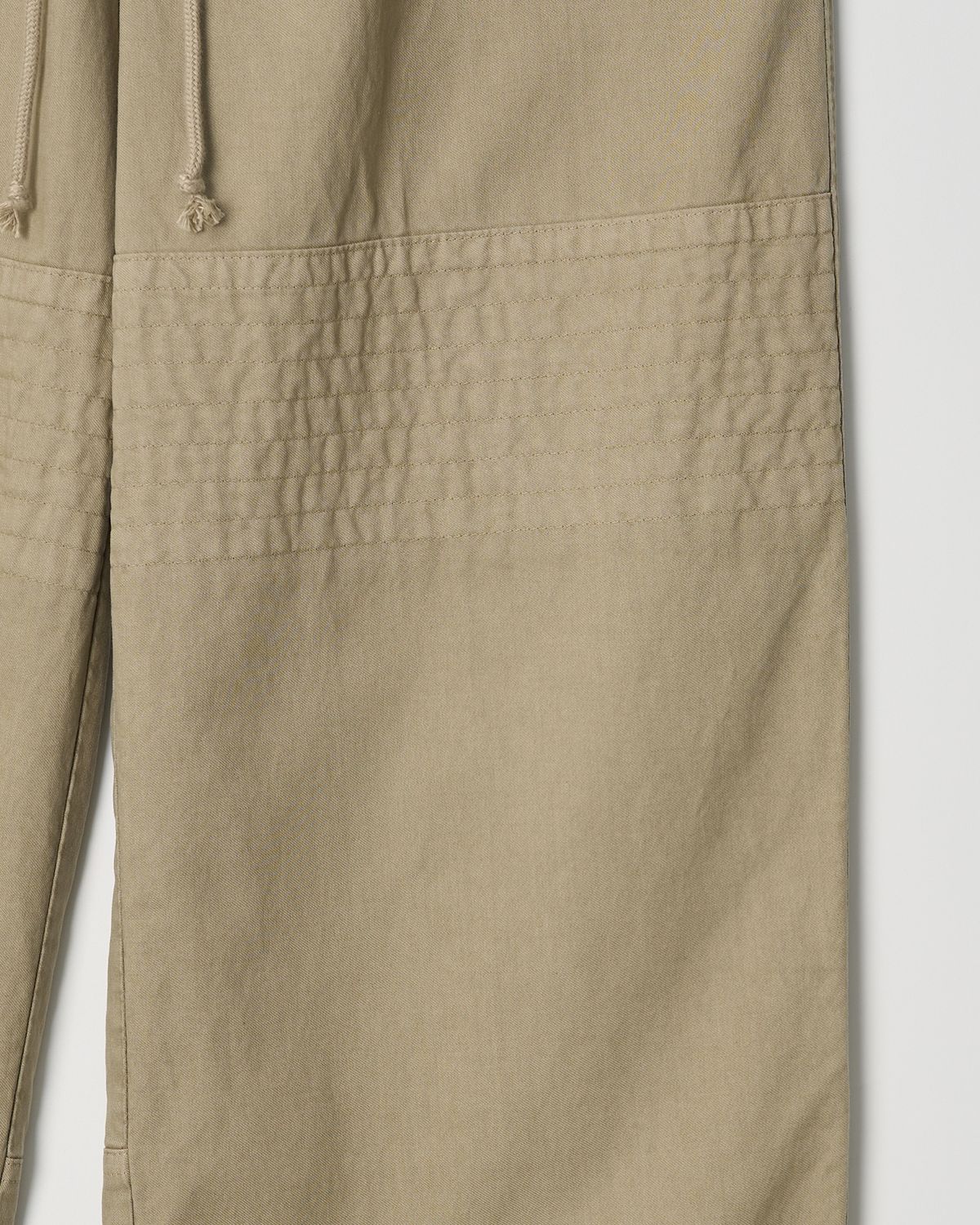 슈퍼벨로체(SUPERVELOCE) Miglia Old Draped Trousers Dune
