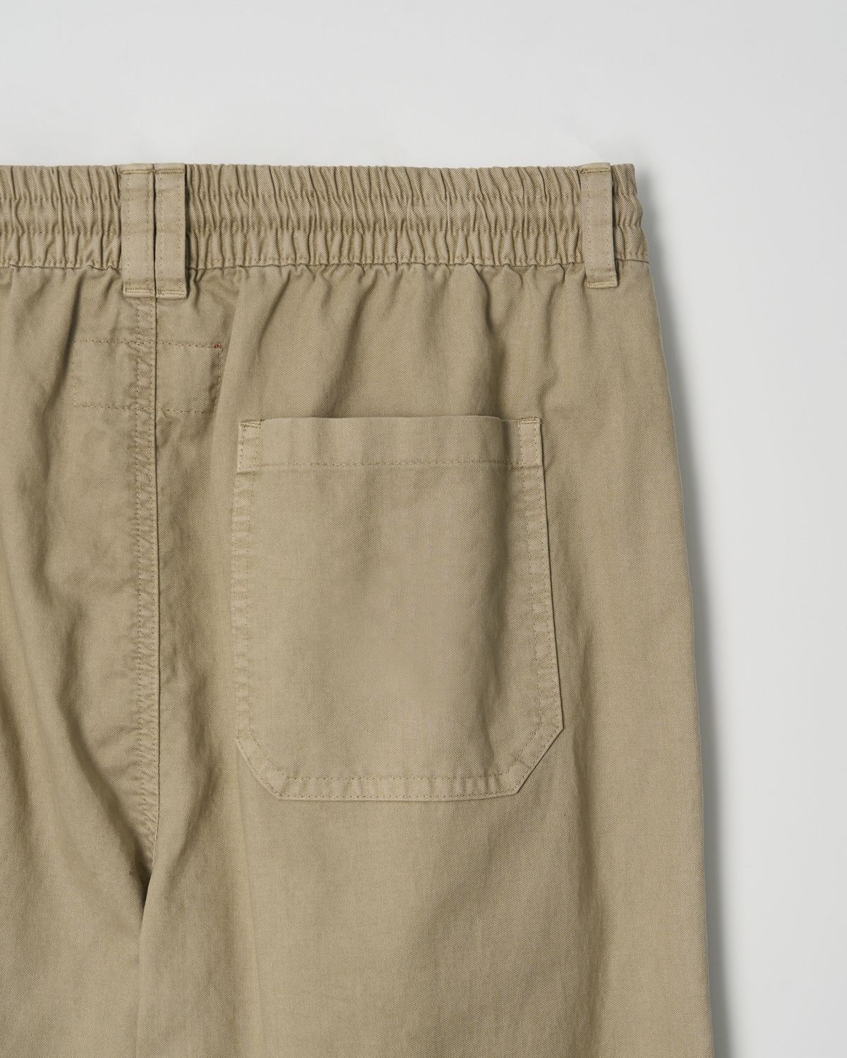 슈퍼벨로체(SUPERVELOCE) Miglia Old Draped Trousers Dune
