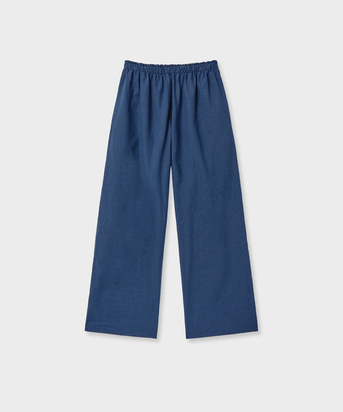 바니쉬먼트(VANISHMENT) Linen banding pants_navy