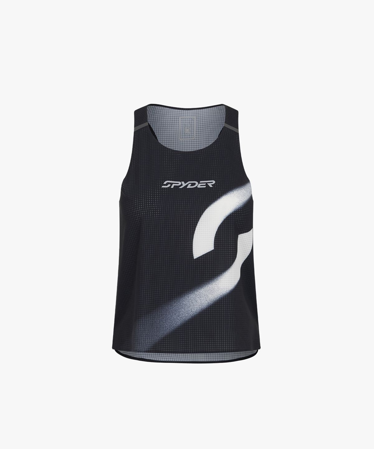 스파이더(SPYDER) 여성 러닝 AIRDOT 프리 핏 싱글렛 SPLMCNSL282WBLK