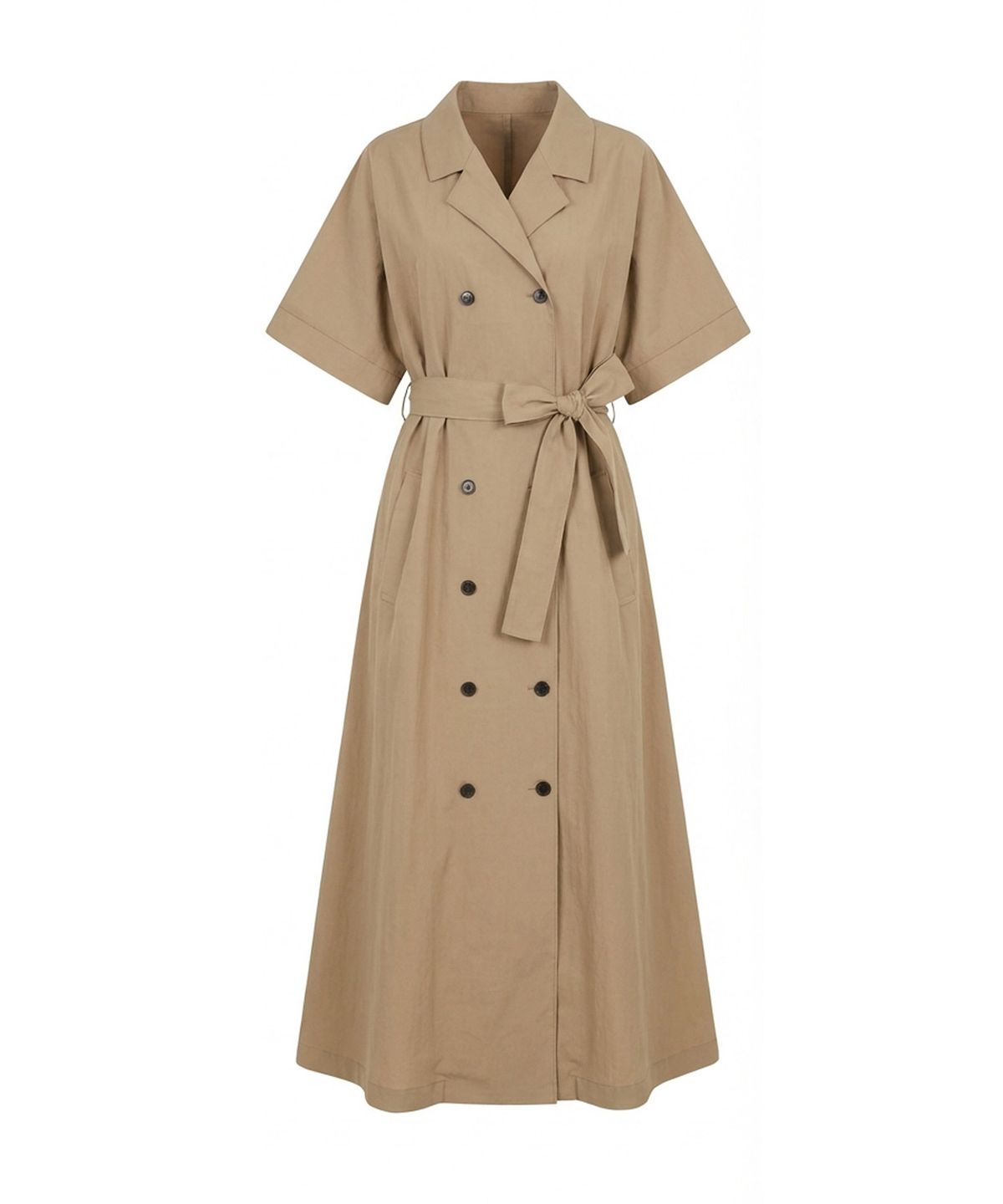 바스카라(VASCARA) Double-Button Long Dress (2colors)