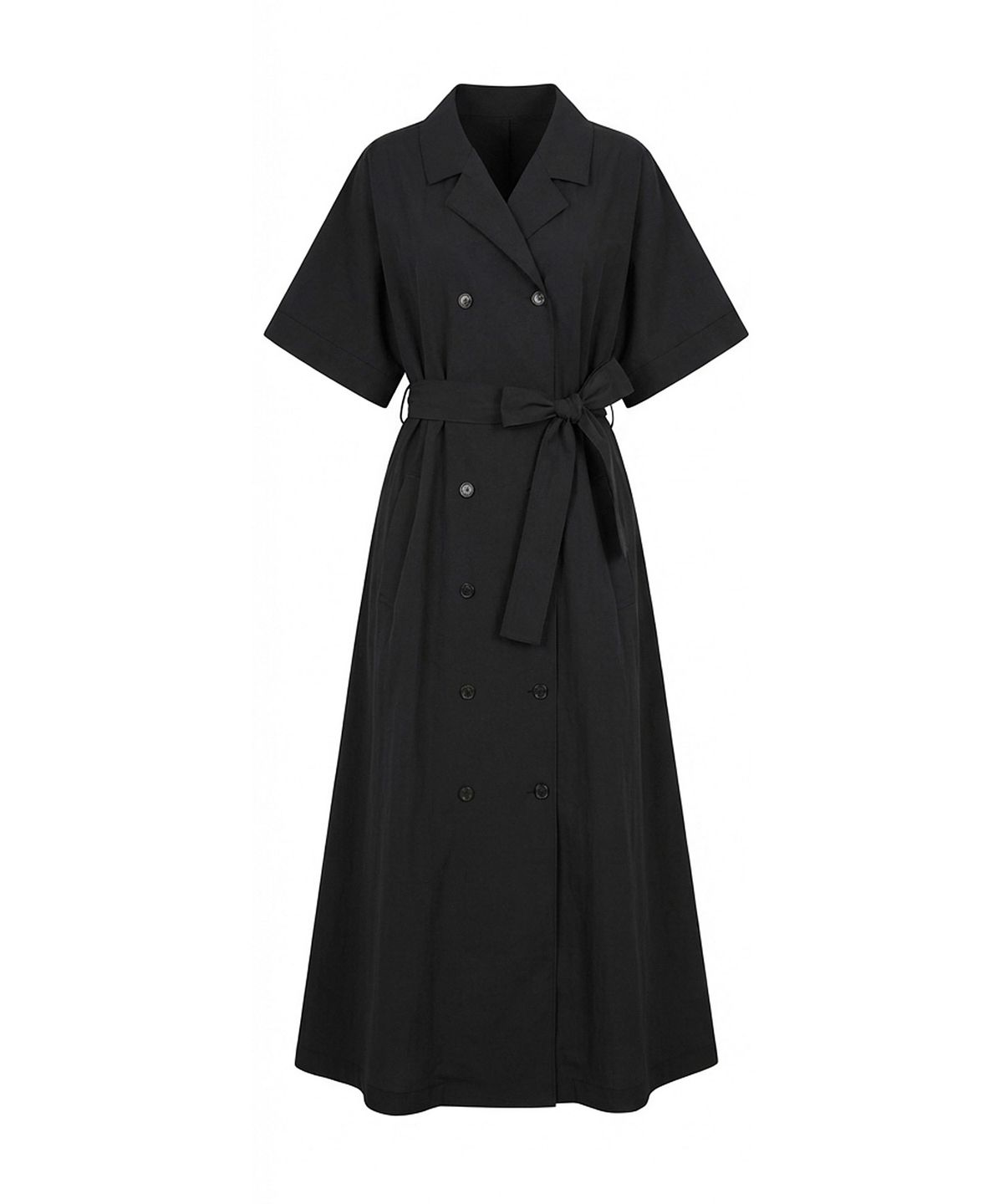 바스카라(VASCARA) Double-Button Long Dress (2colors)