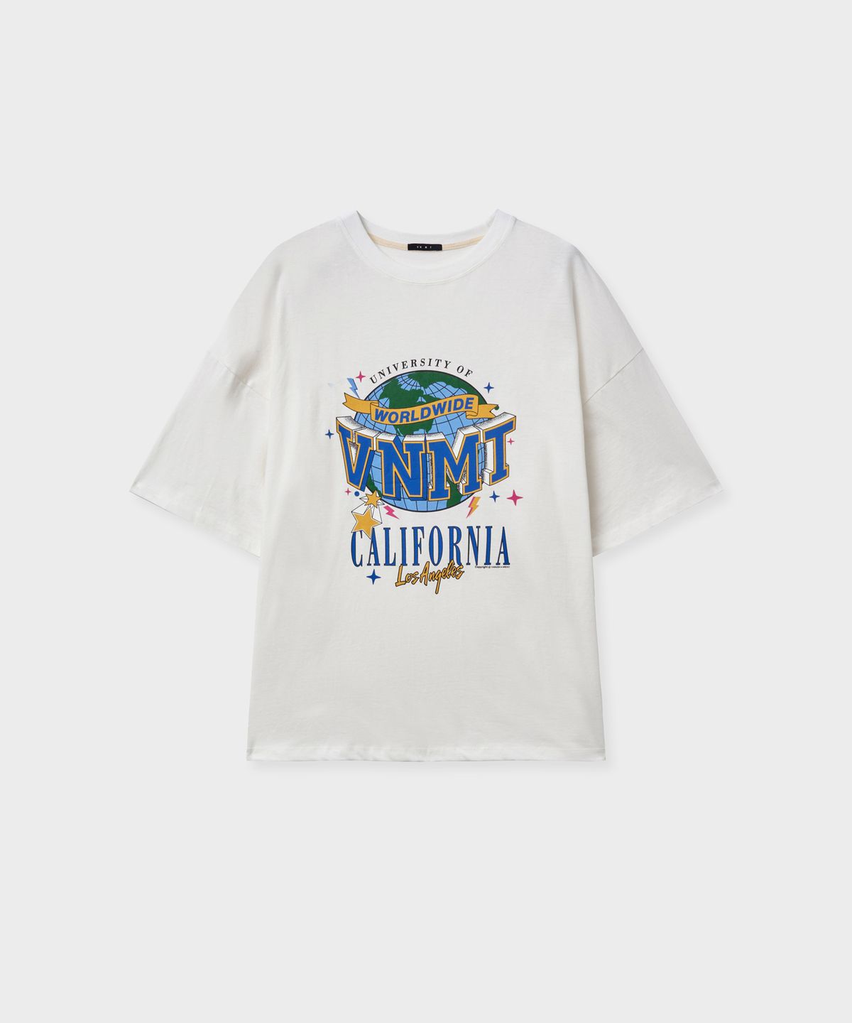 바니쉬먼트(VANISHMENT) California tee_ivory