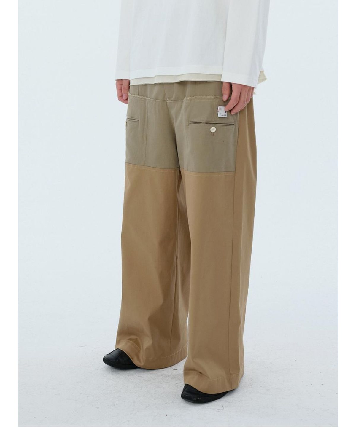 래코드(RECODE) Wide Baggy Pants RKPAA24620BEX