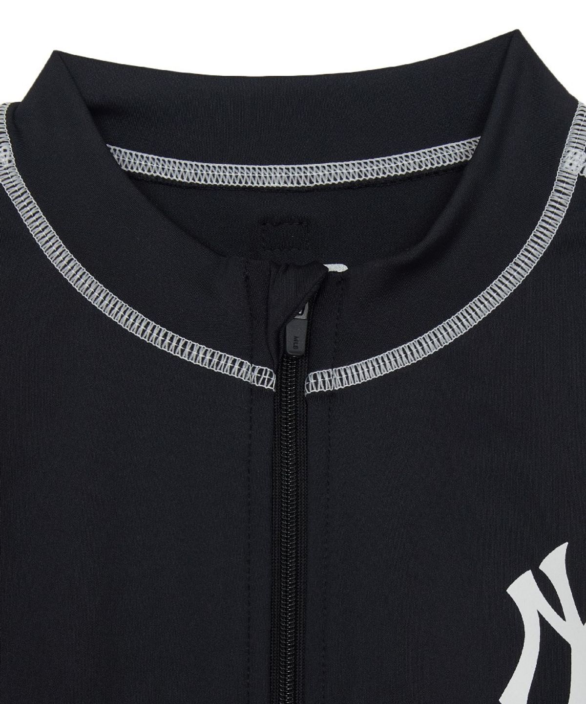 엠엘비 키즈(MLB KIDS) 스포티브 집업 래쉬가드 패턴 보드쇼츠 세트 NY (Black)