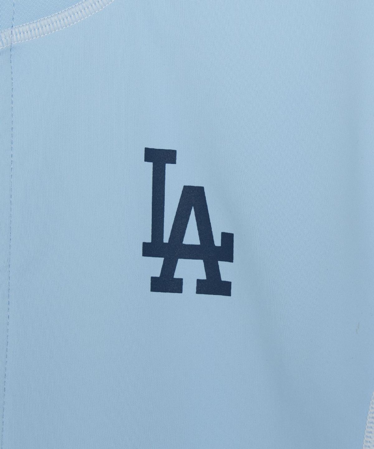 엠엘비 키즈(MLB KIDS) 스포티브 집업 래쉬가드 패턴 보드쇼츠 세트 LA (L.Blue)