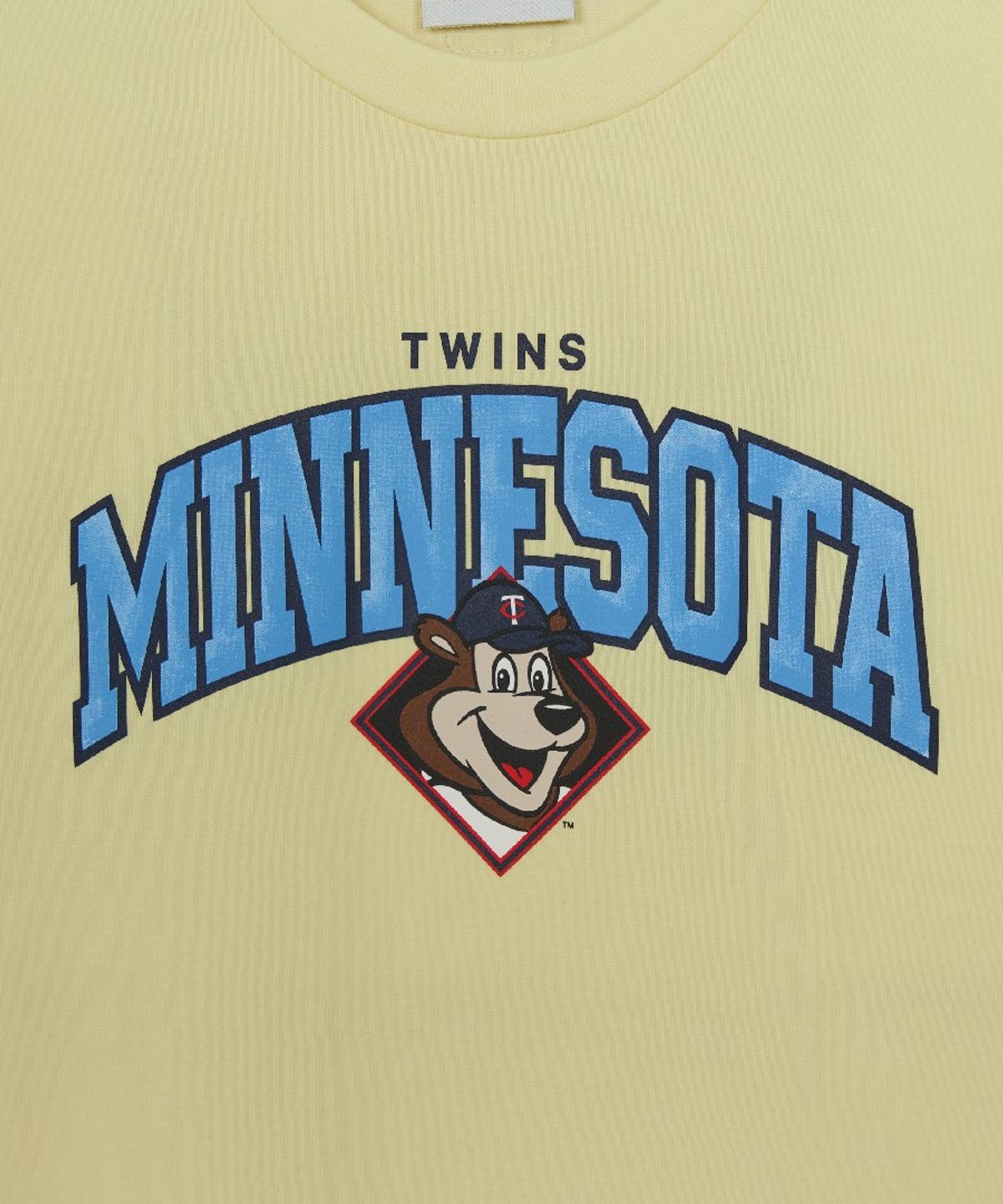 엠엘비 키즈(MLB KIDS) 스포티브 베이직 마스코트 티셔츠 MIN (L.Yellow)