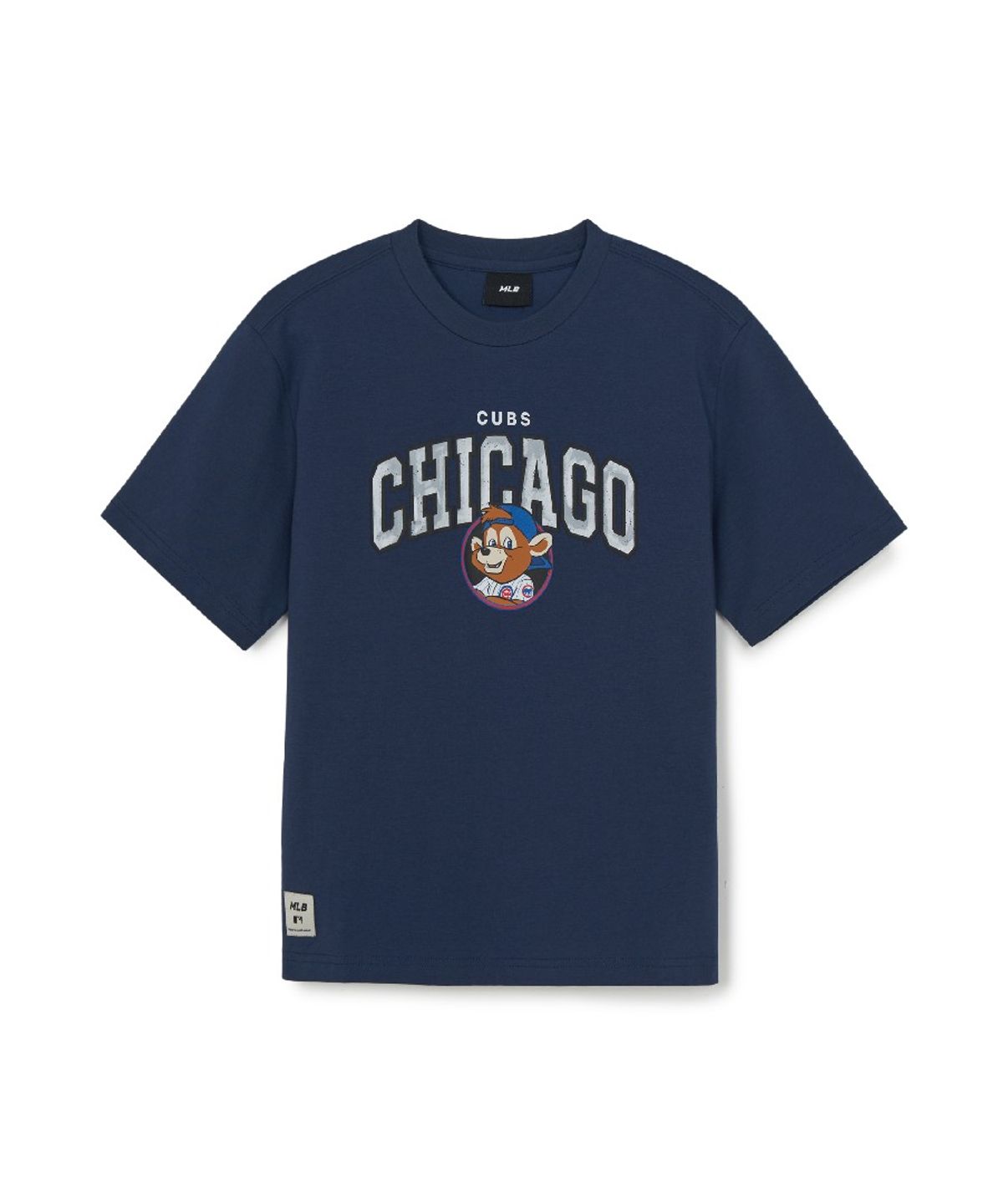 엠엘비 키즈(MLB KIDS) 스포티브 베이직 마스코트 티셔츠 CHC (Navy)