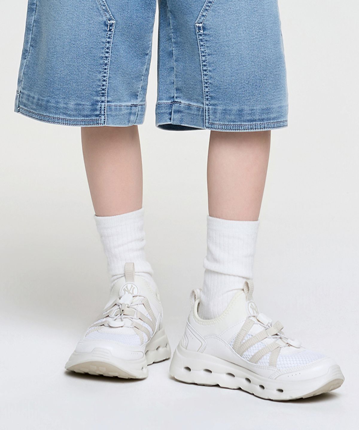 엠엘비 키즈(MLB KIDS) 스플래시 썸머 NY (Ivory)