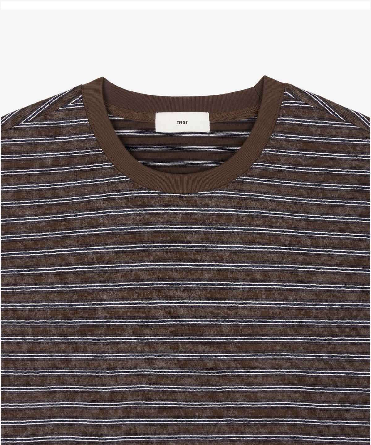티엔지티 우먼(TNGT WOMAN) W Vintage Striped Tee (Vintage Brown) TNTS6E206W2
