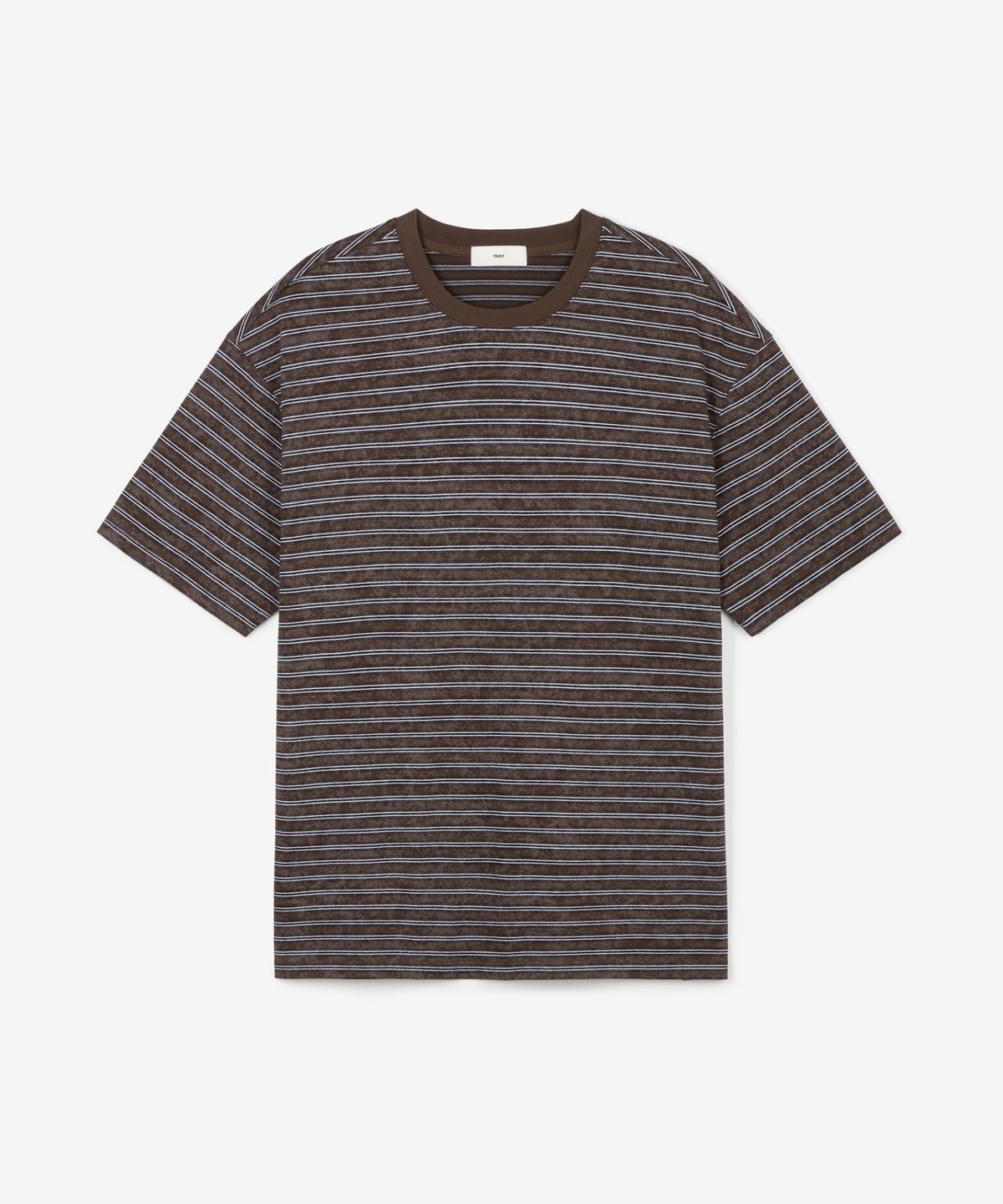 티엔지티 우먼(TNGT WOMAN) W Vintage Striped Tee (Vintage Brown) TNTS6E206W2