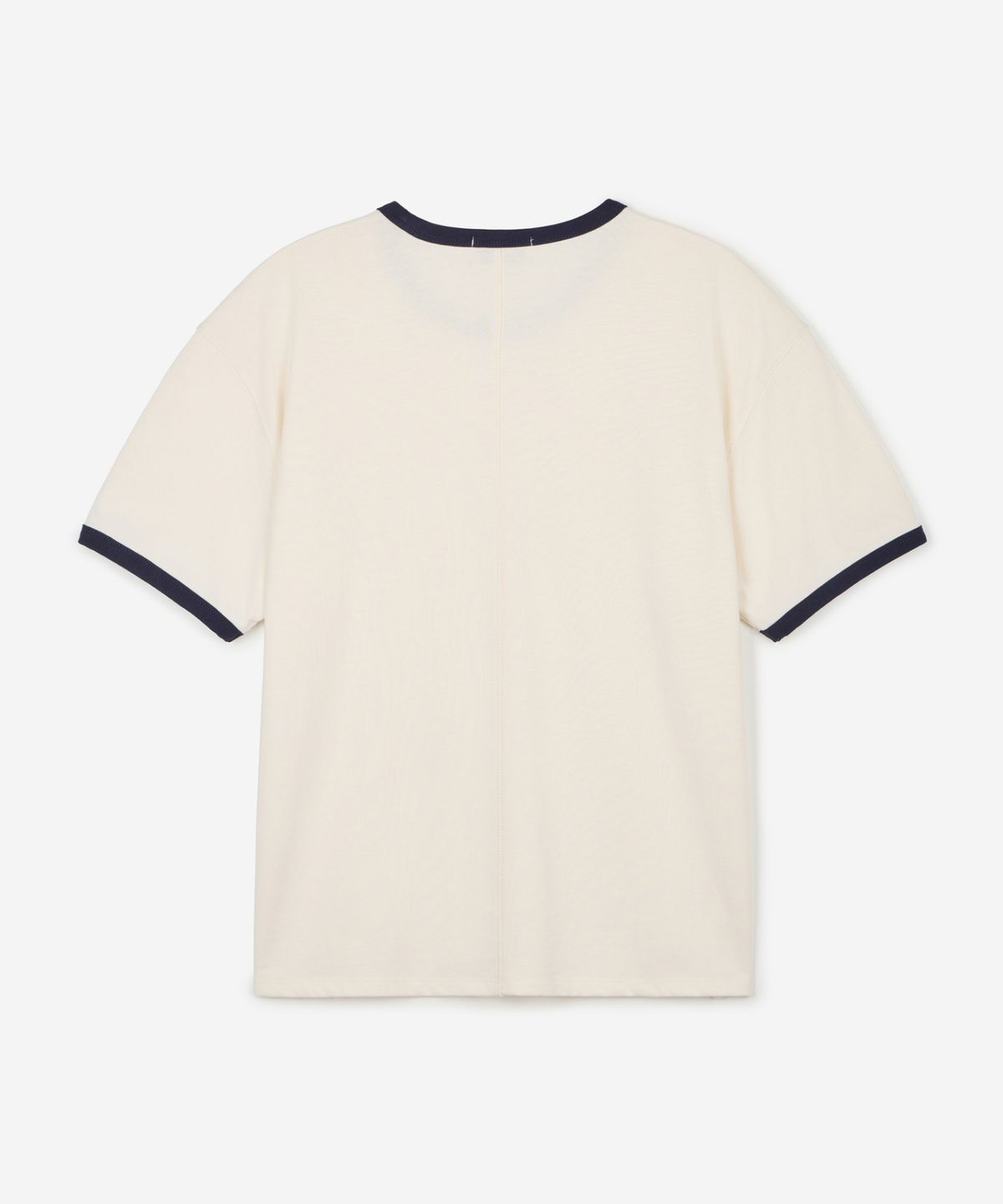 티엔지티 우먼(TNGT WOMAN) W Cropped Ringer Tee (Cream) TNTS6E210CR