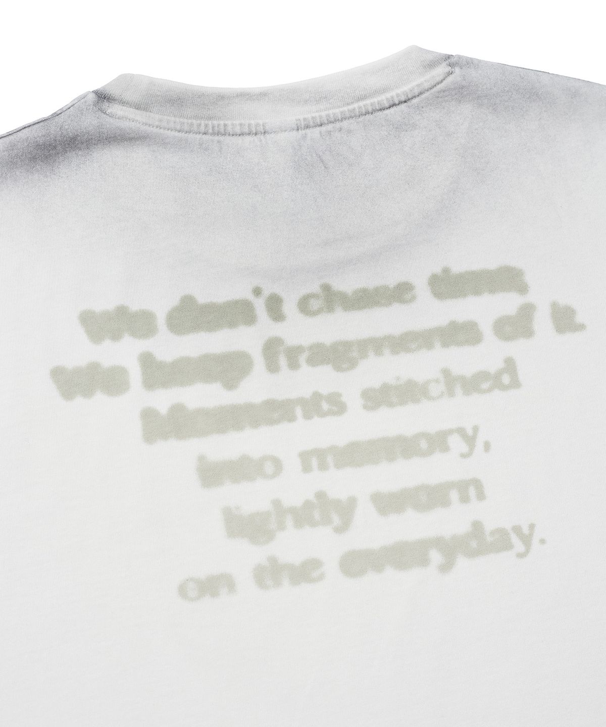 에스파이(ESFAI) MOMENT SLEEVELESS T-SHIRT (OFF WHITE)