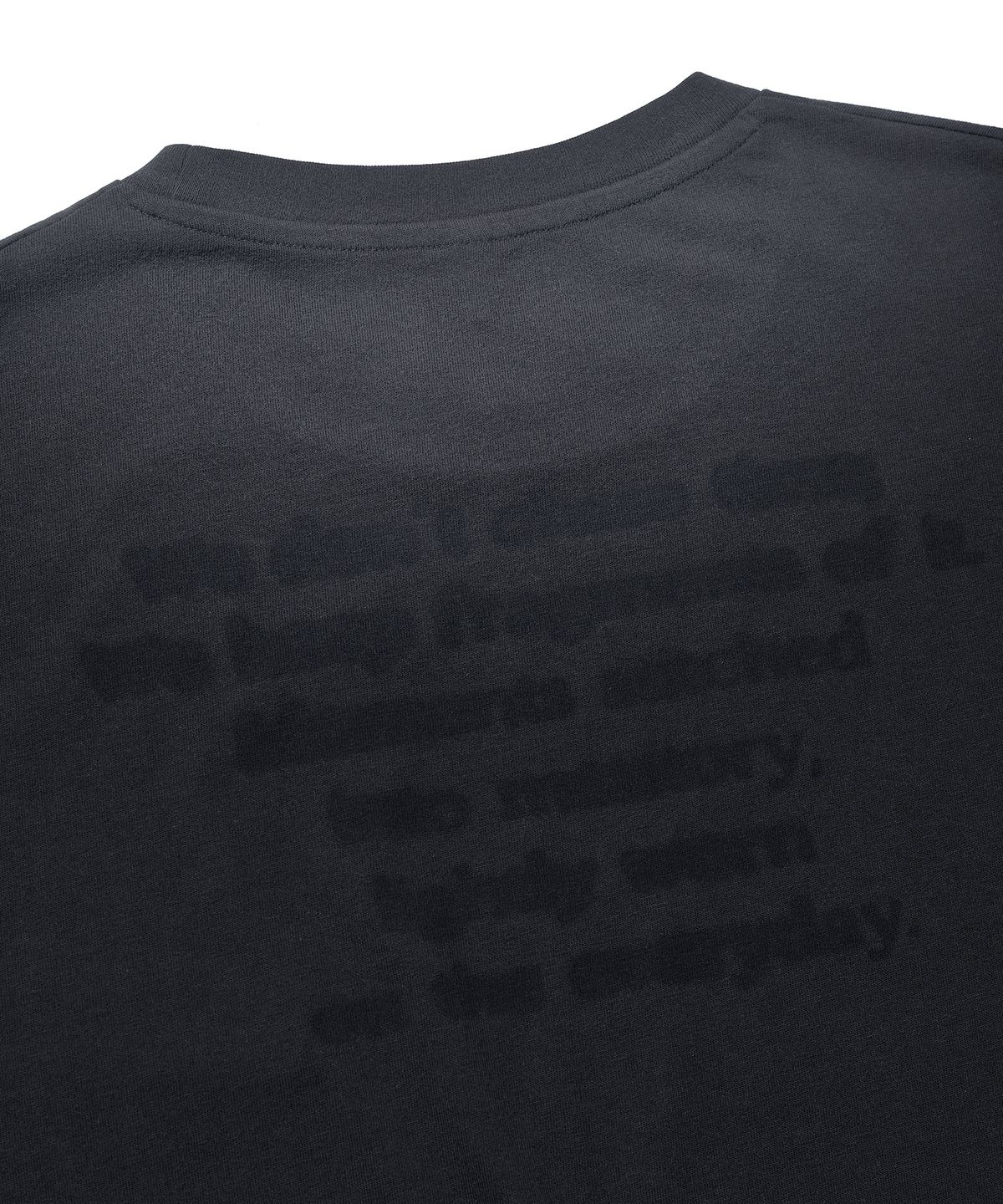 에스파이(ESFAI) MOMENT SLEEVELESS T-SHIRT (VTG BLACK)