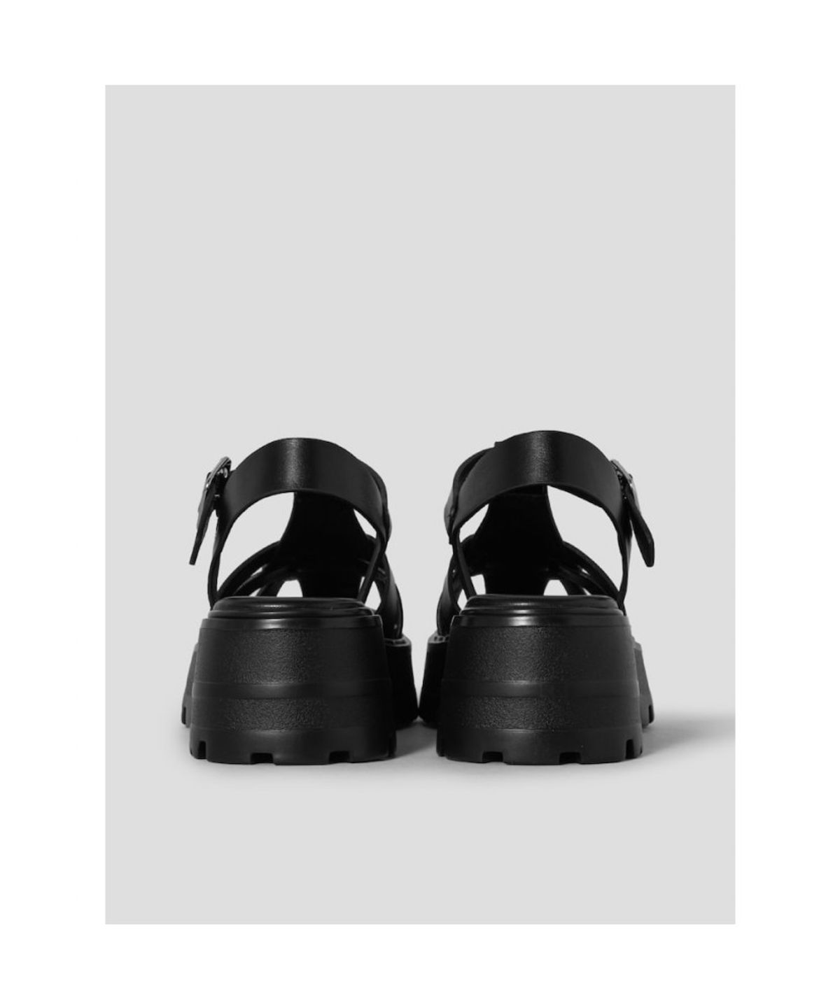 빈폴 액세서리(BEANPOLE ACCESSORY) 플랫폼 피셔맨 샌들 - 블랙