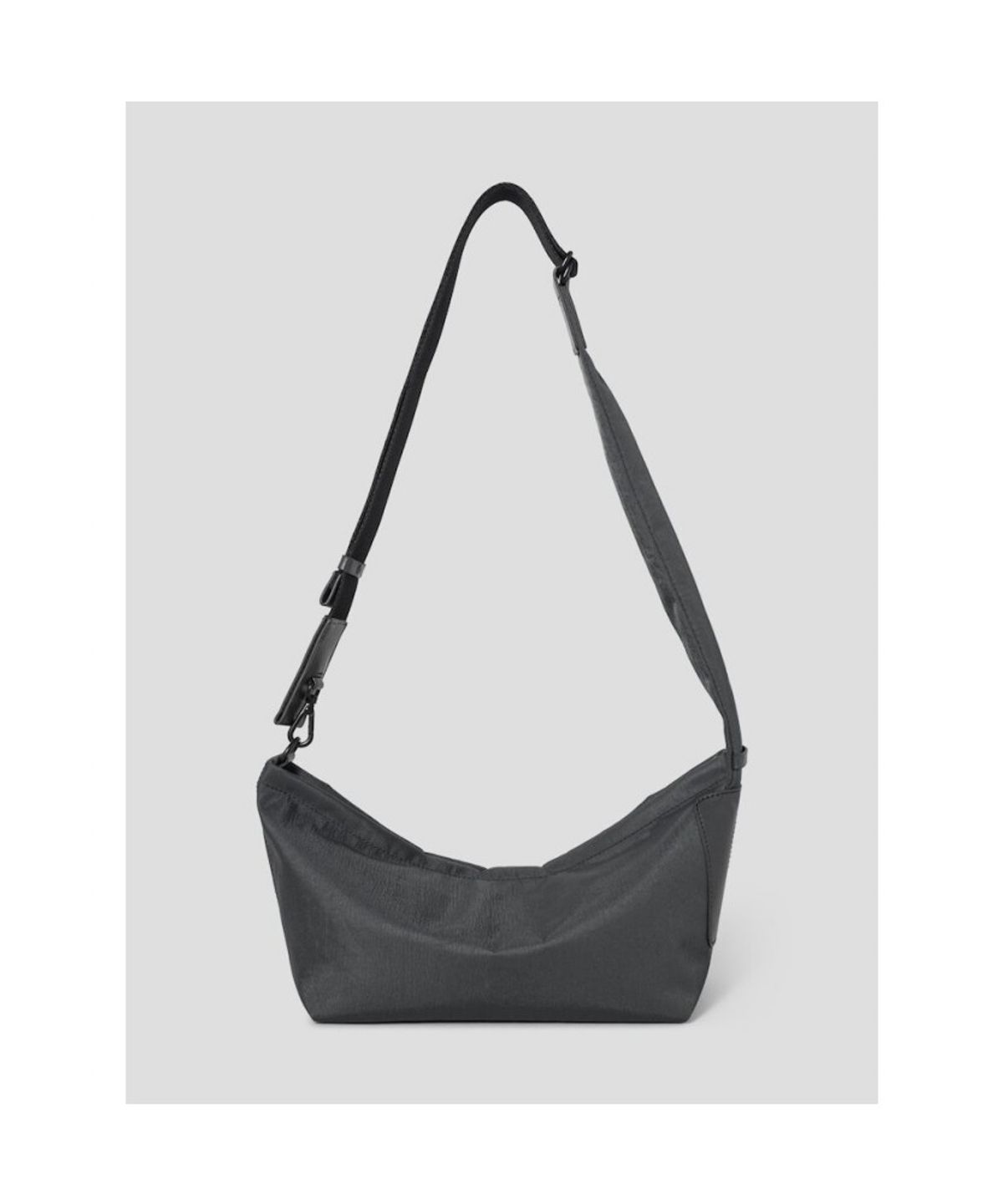 빈폴 액세서리(BEANPOLE ACCESSORY) Less Bag_2 스몰 나일론 크로스백 - 그레이