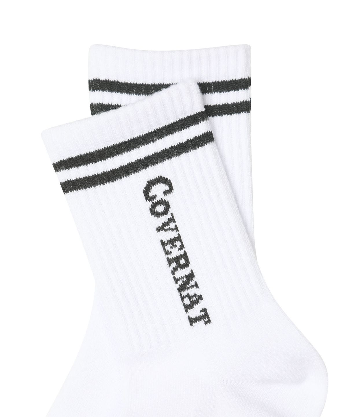 커버낫 키즈(COVERNAT KIDS) [3PACK]워드마크 양말 패키지 화이트 CK2602SKS1WH