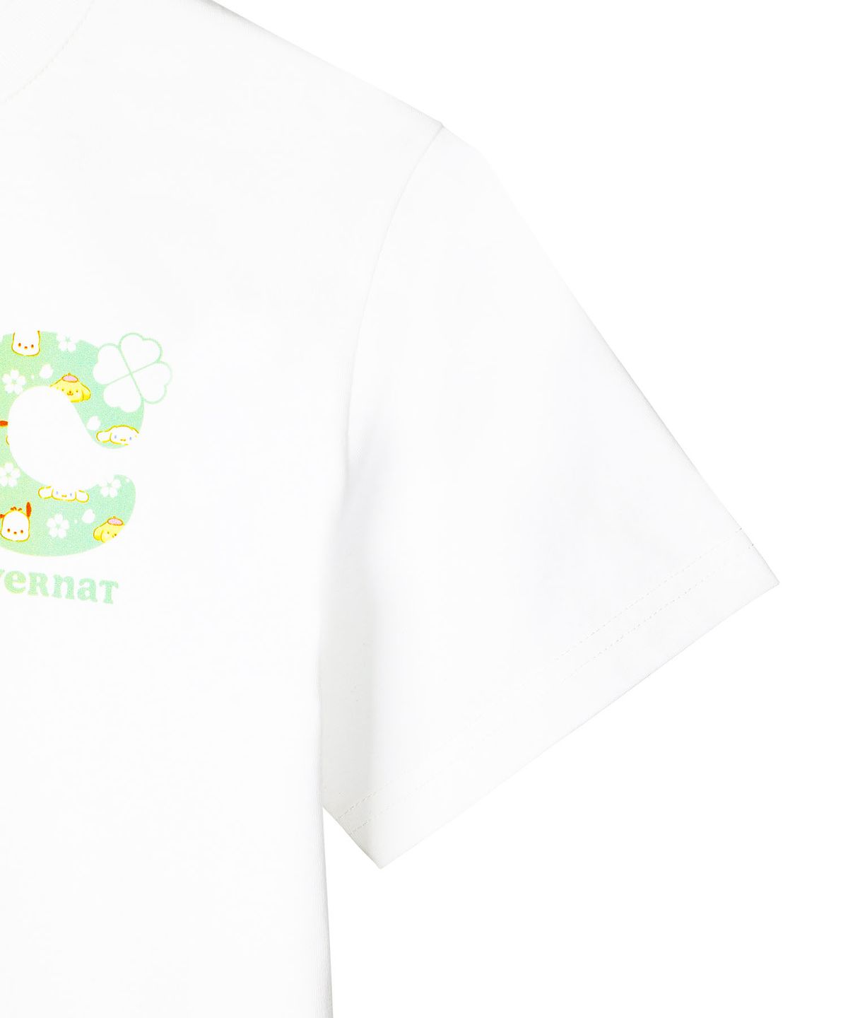 커버낫 키즈(COVERNAT KIDS) 콩콩 산리오캐릭터즈 오버핏 티셔츠 화이트 CK2605ST68WH