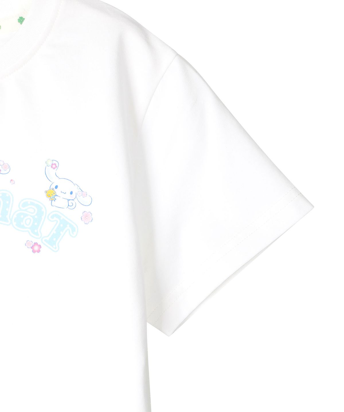 커버낫 키즈(COVERNAT KIDS) 솜솜 시나모롤 레귤러핏 티셔츠 화이트 CK2605ST64WH