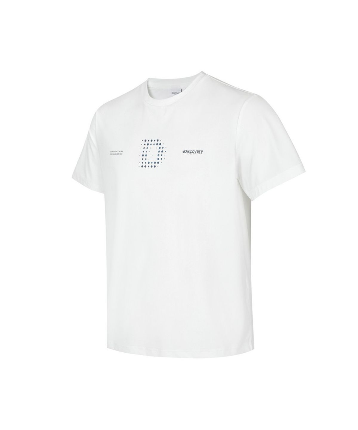 디스커버리 익스페디션(DISCOVERY EXPEDITION) 남성 프레시벤트 트리코트 그래픽 티셔츠 (WHITE)