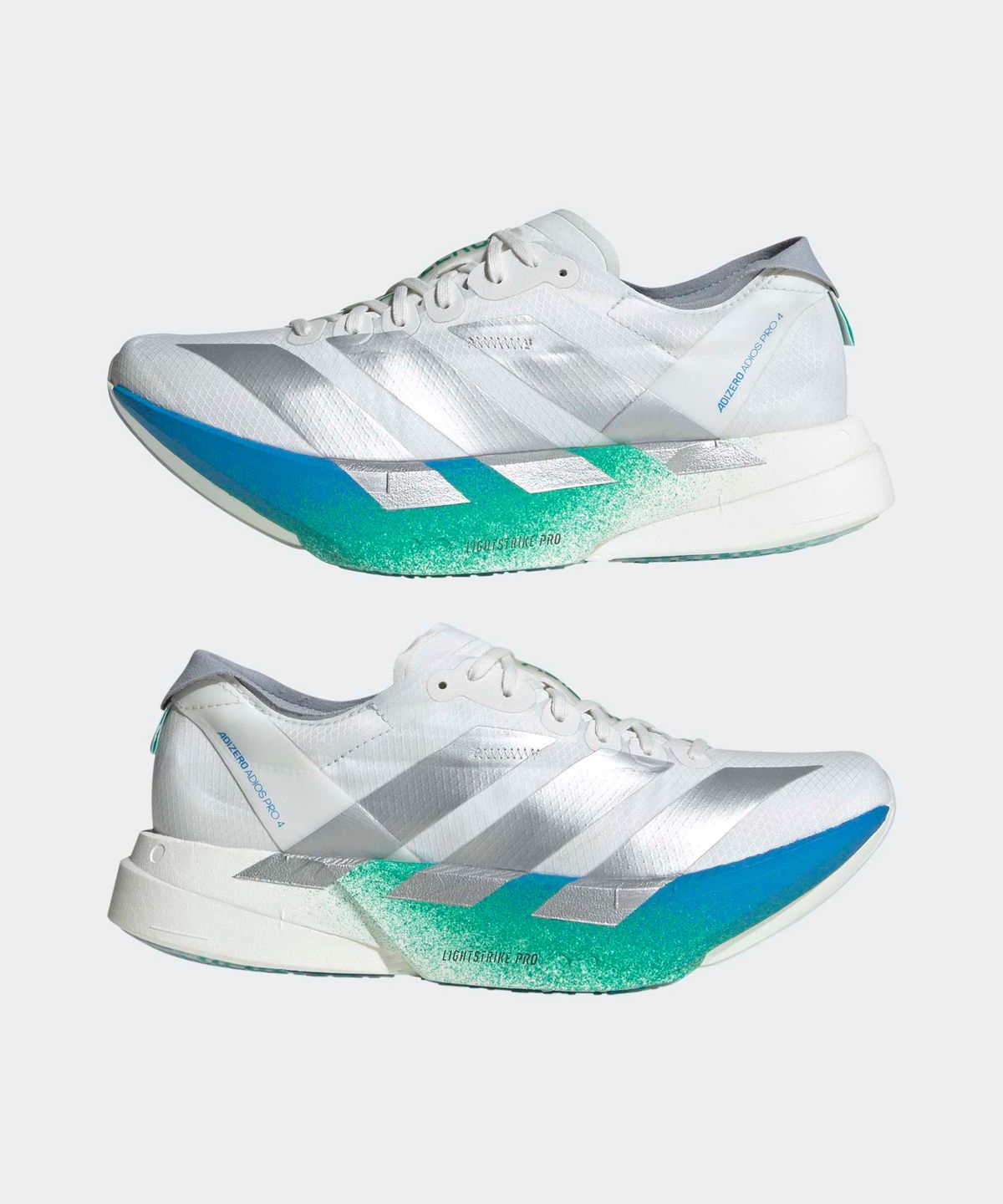 아디다스(ADIDAS) 아디제로 아디오스 프로 4 - 화이트:매트실버:글로리그린 / JR6354