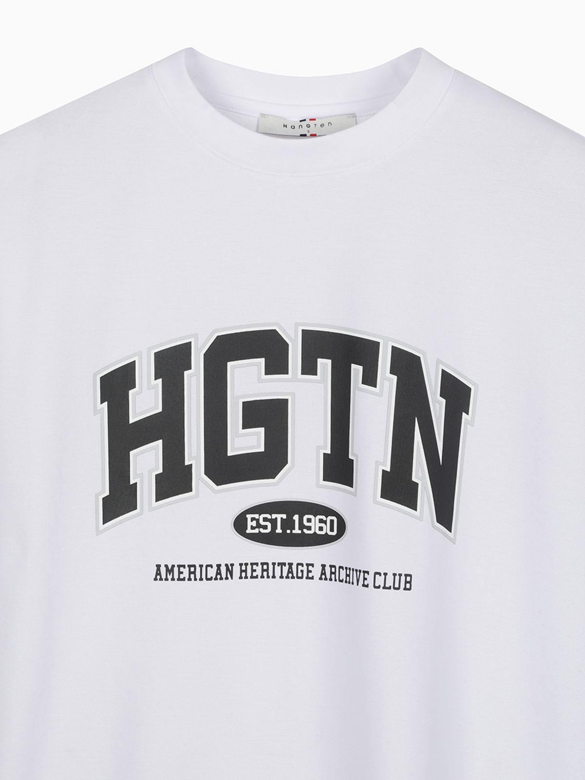 행텐(HANGTEN) 공용 HGTN 레터링 반팔 티셔츠_001(10570-031-414-31)