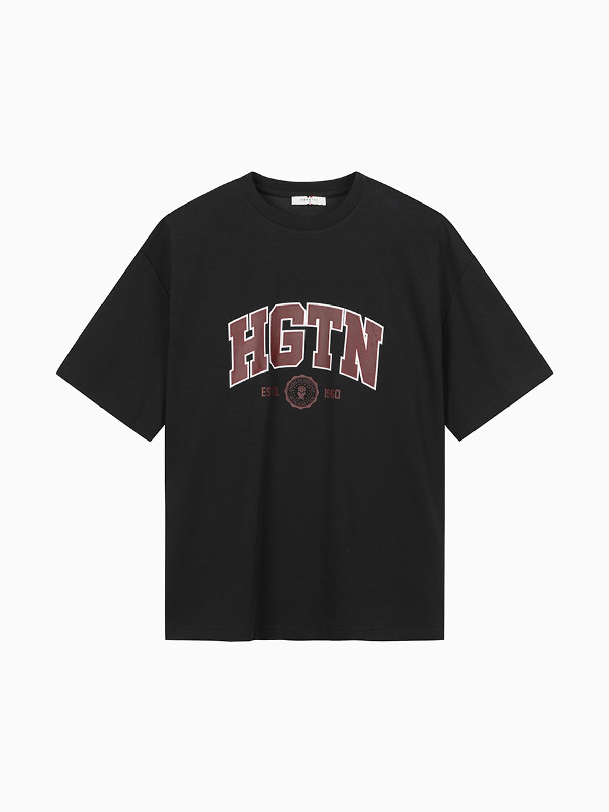 행텐(HANGTEN) 공용 HGTN 레터링 반팔 티셔츠_100(10570-031-414-31)