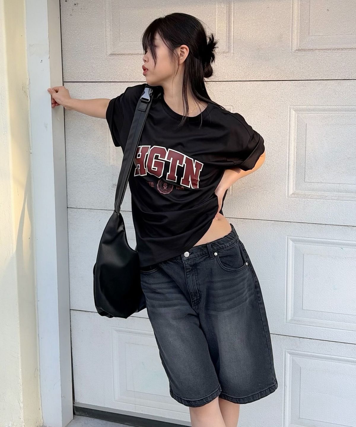 행텐(HANGTEN) 공용 HGTN 레터링 반팔 티셔츠_100(10570-031-414-31)