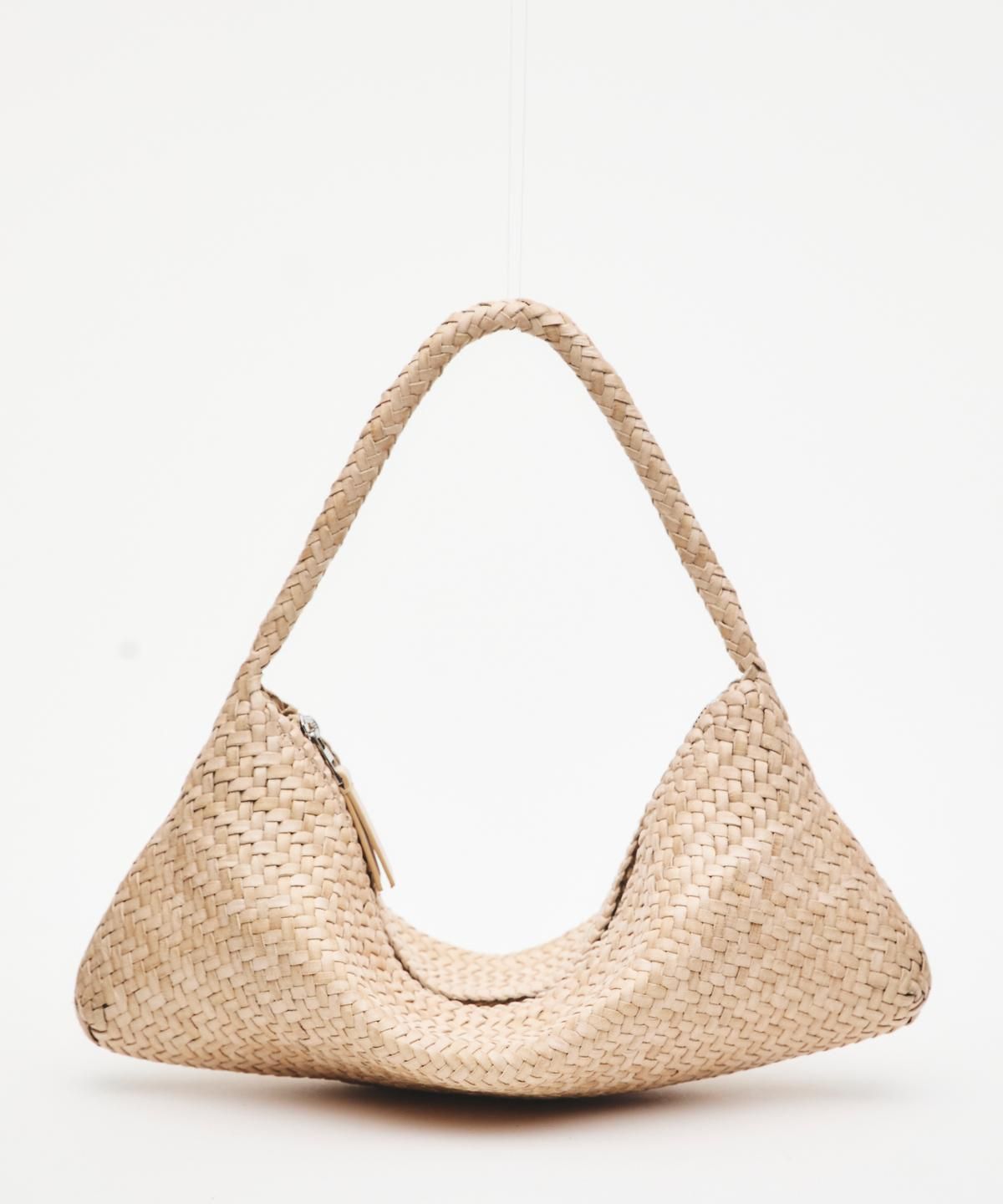 마시모두띠(MASSIMO DUTTI) 나파 가죽 위빙 백
