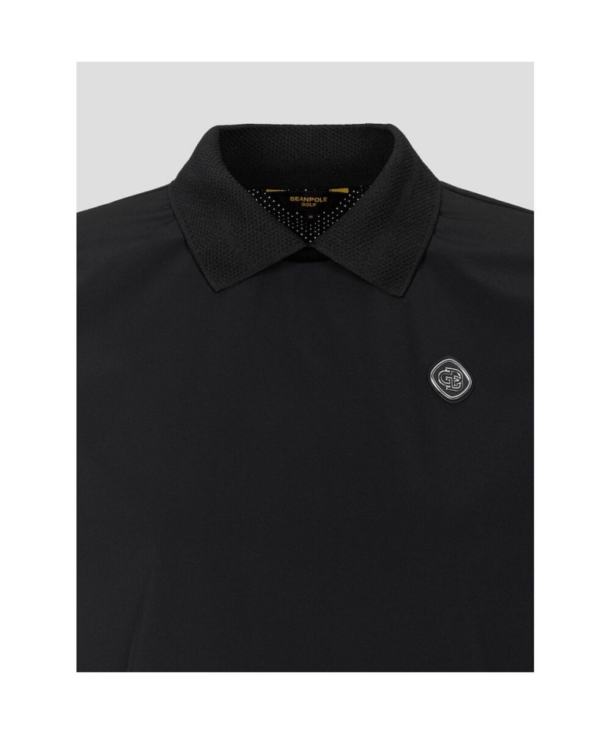 빈폴골프(BEANPOLE GOLF) [B_under] 여성 타공 믹스 AIO 칼라 티셔츠 - 블랙