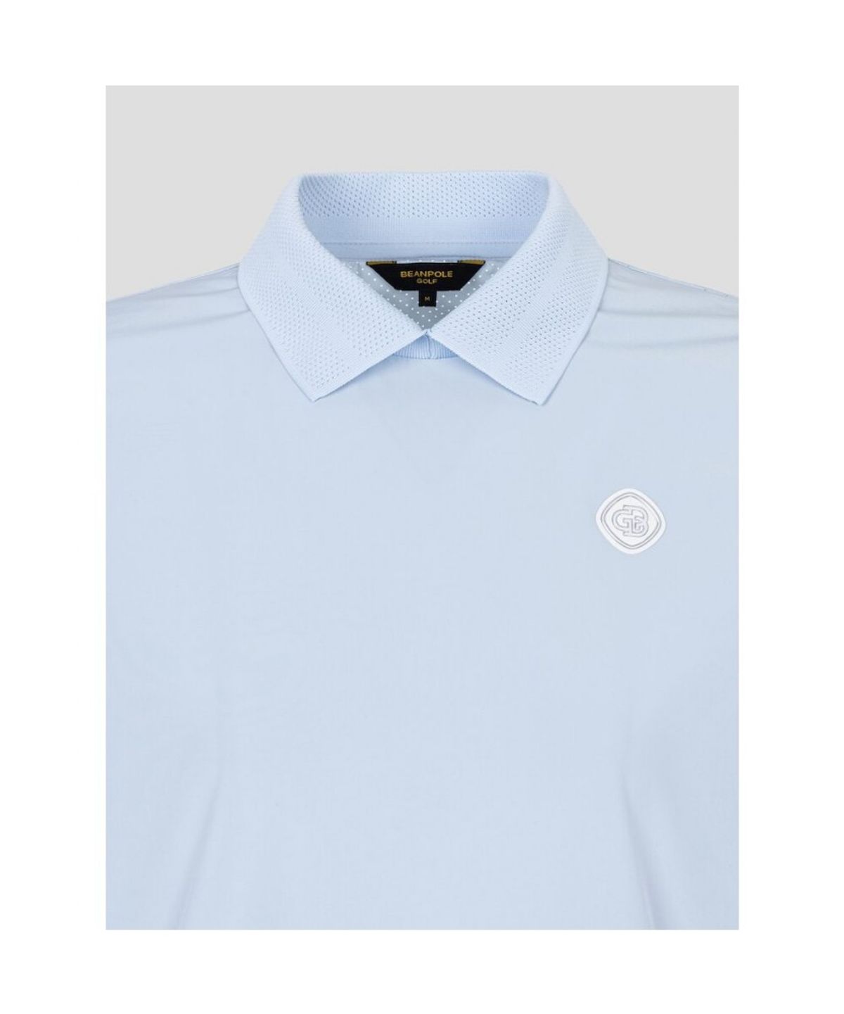 빈폴골프(BEANPOLE GOLF) [B_under] 여성 타공 믹스 AIO 칼라 티셔츠 - 스카이 블루