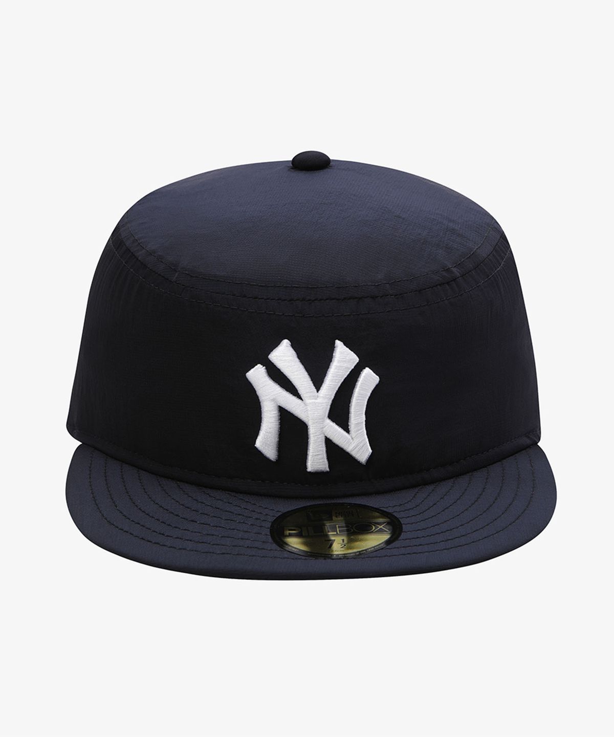 뉴에라(NEW ERA) MLB 뉴욕 양키스 나일론 메탈 필박스 피티드캡 네이비