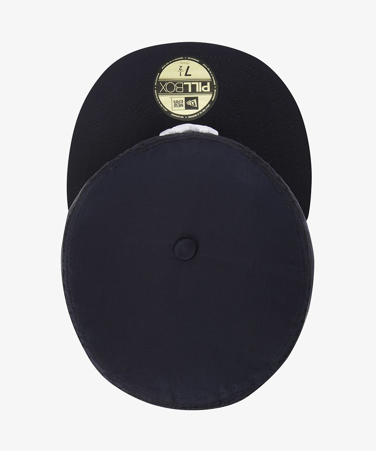뉴에라(NEW ERA) MLB 뉴욕 양키스 나일론 메탈 필박스 피티드캡 네이비