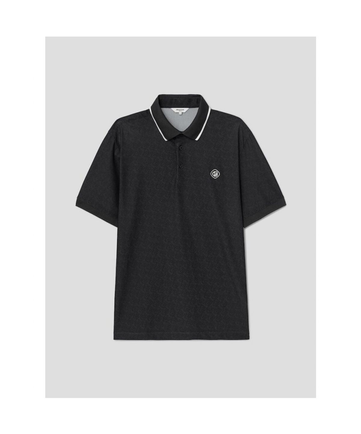 빈폴골프(BEANPOLE GOLF) [HERITAGE] 남성 심볼 프린트 반소매 티셔츠 - 애쉬