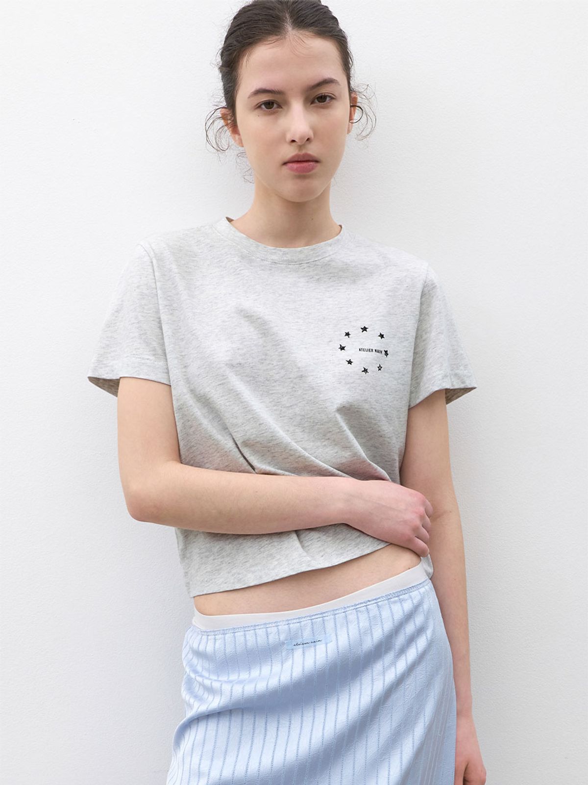 아틀리에 나인(ATELIER NAIN) ATELIER STAR STANDARD FIT TEE (T-7201)