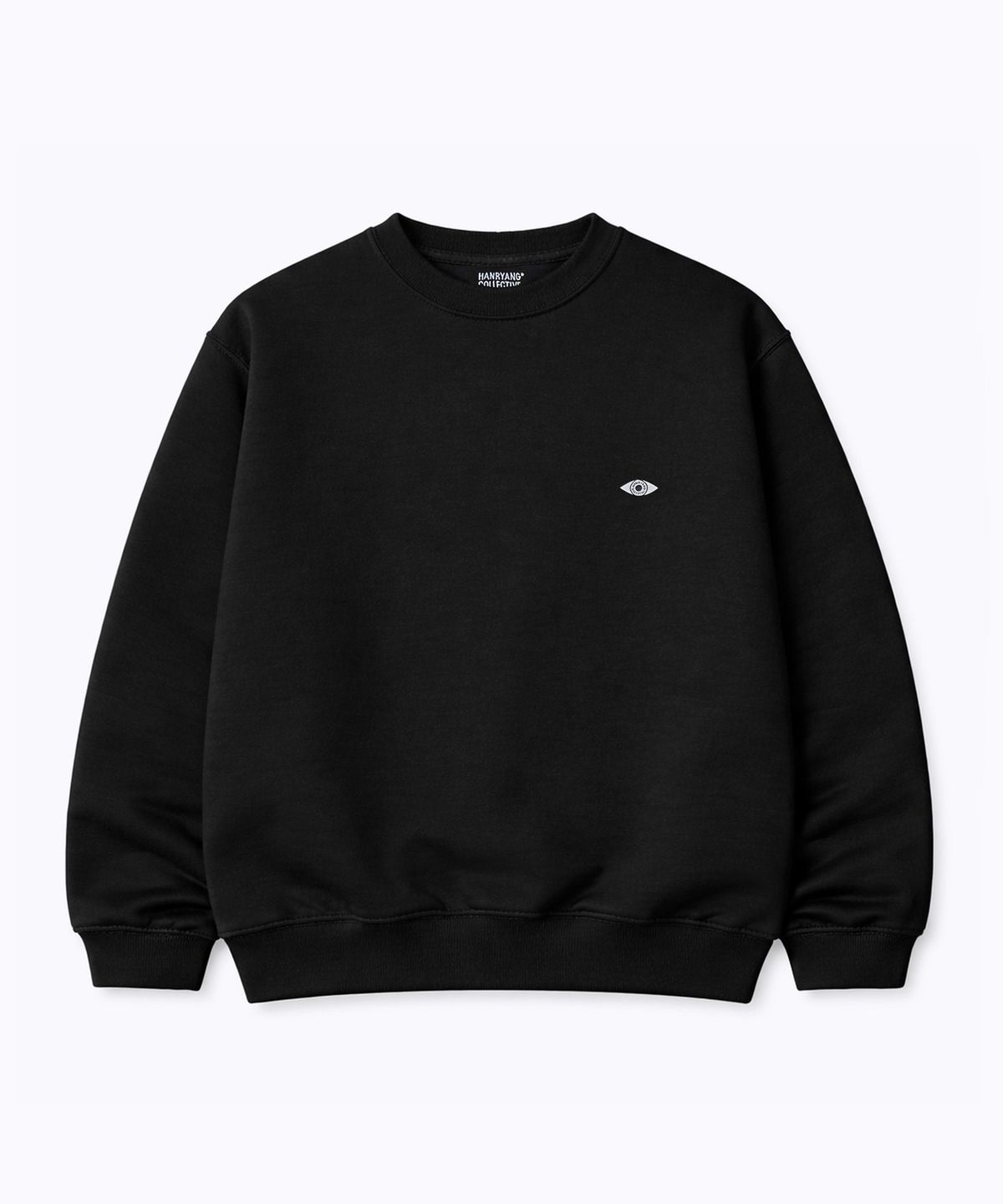 한량 컬렉티브(HANRYANG COLLECTIVE) HR EYE CREW SWEAT BLACK