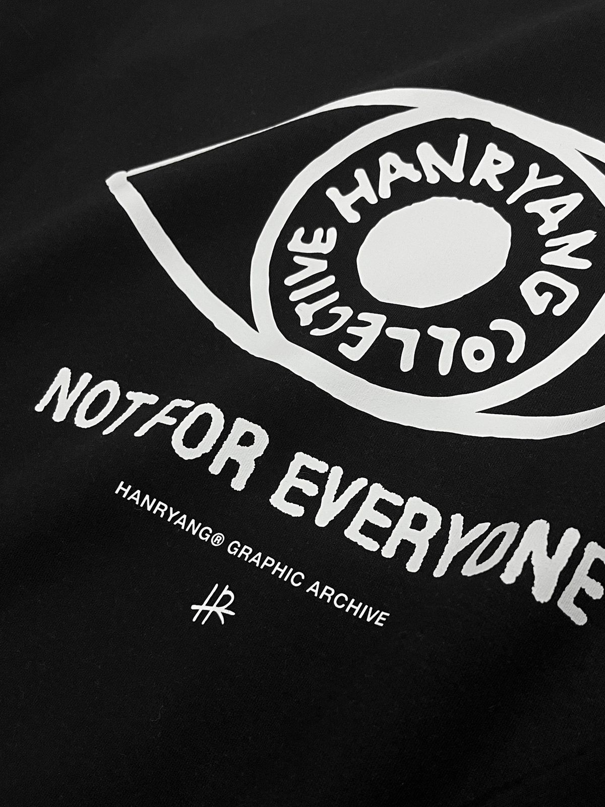 한량 컬렉티브(HANRYANG COLLECTIVE) HR EYE CREW SWEAT BLACK