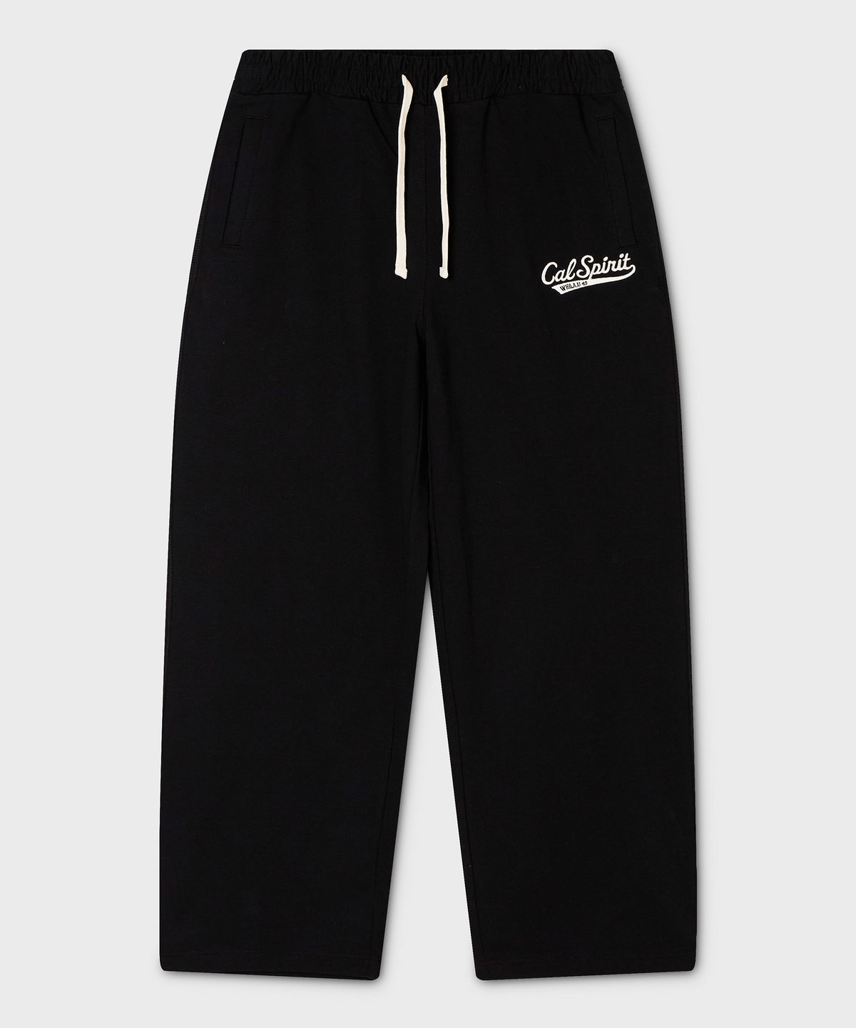 후아유(WHO.A.U) Campus Letter Wide Pants / WHTMG2422U