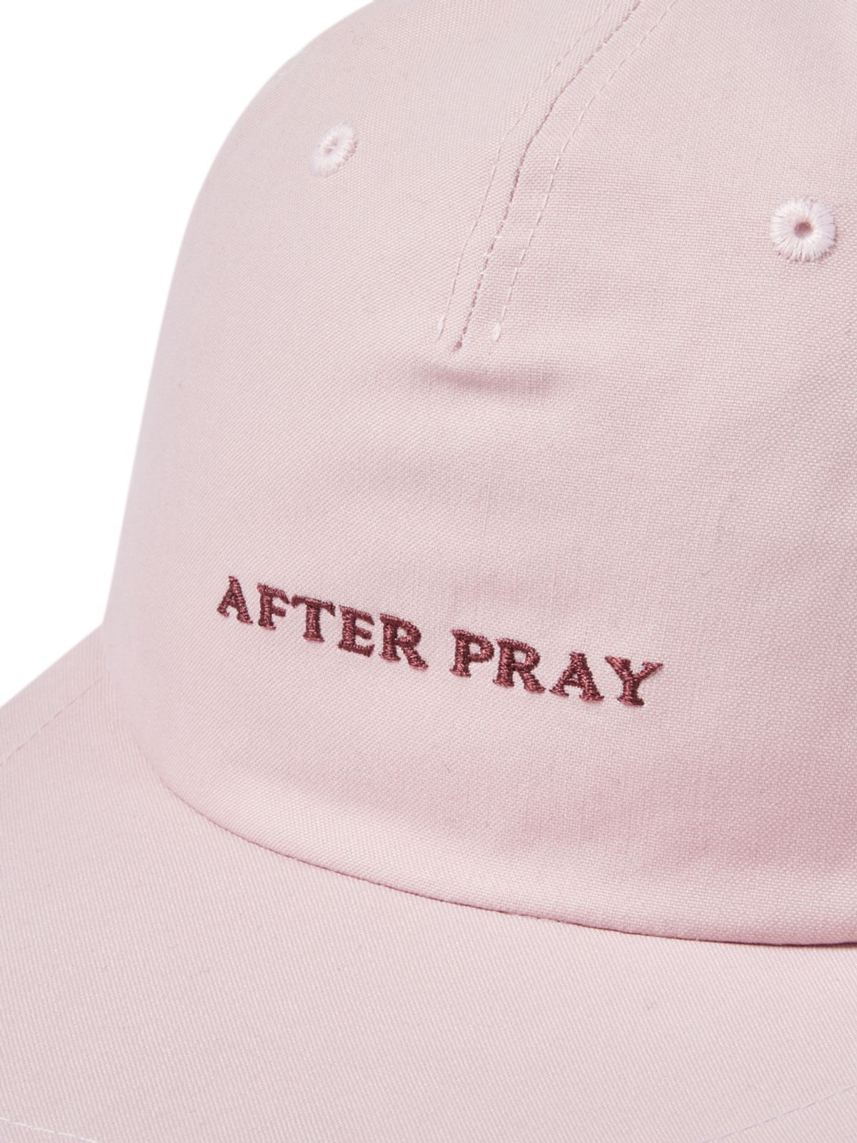 애프터프레이(AFTERPRAY) 시그니처 바이저 캡 핑크