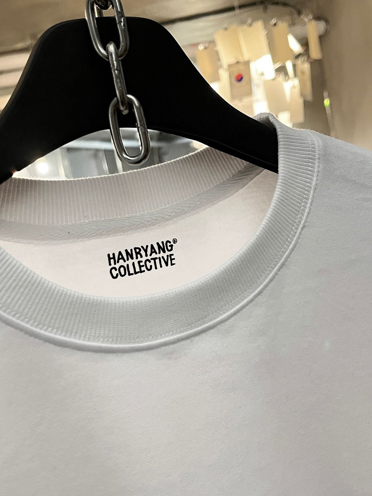 한량 컬렉티브(HANRYANG COLLECTIVE) HR EYE CREW SWEAT WHITE