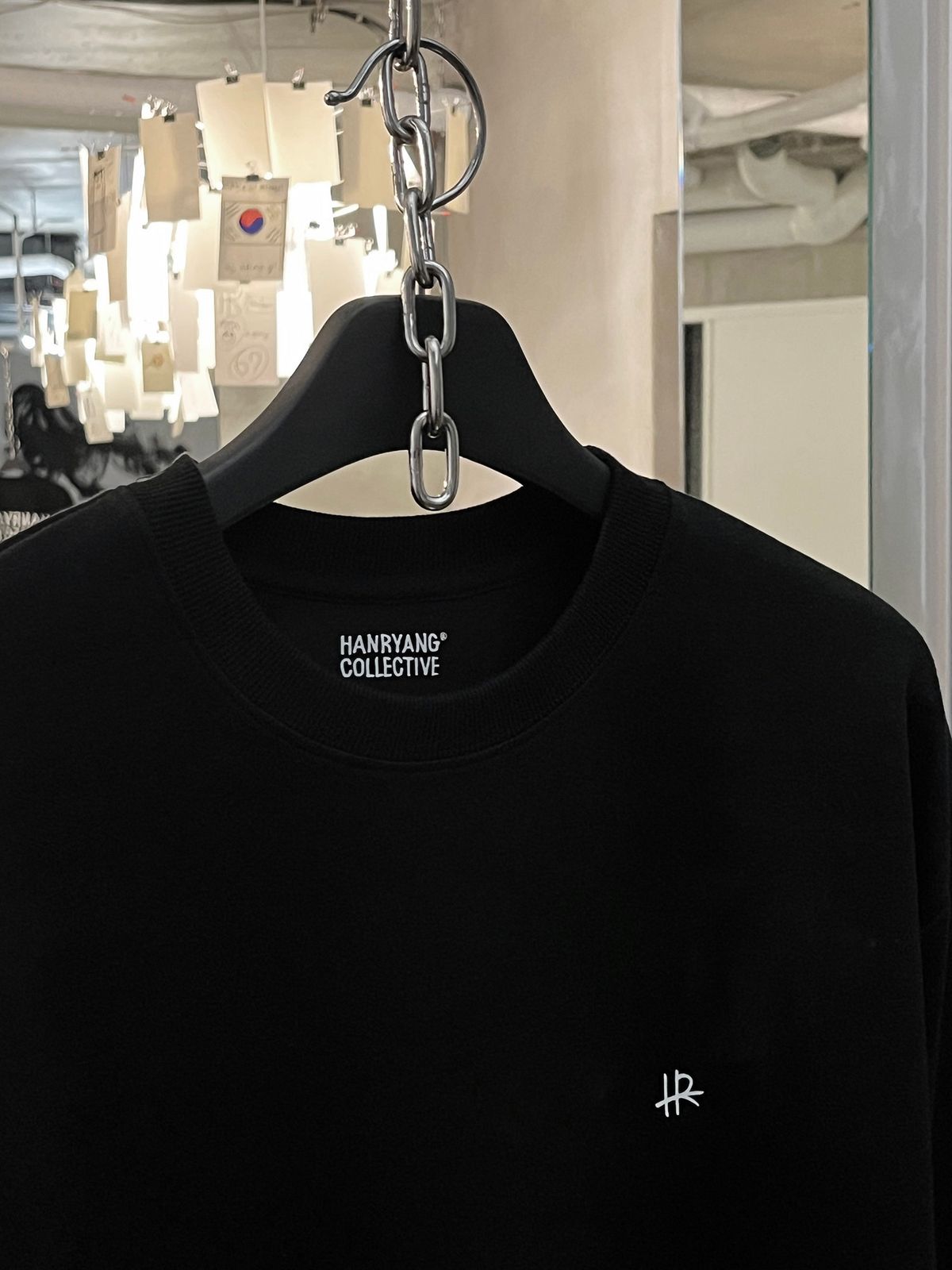한량 컬렉티브(HANRYANG COLLECTIVE) HR HORAENG CREW SWEAT BLACK