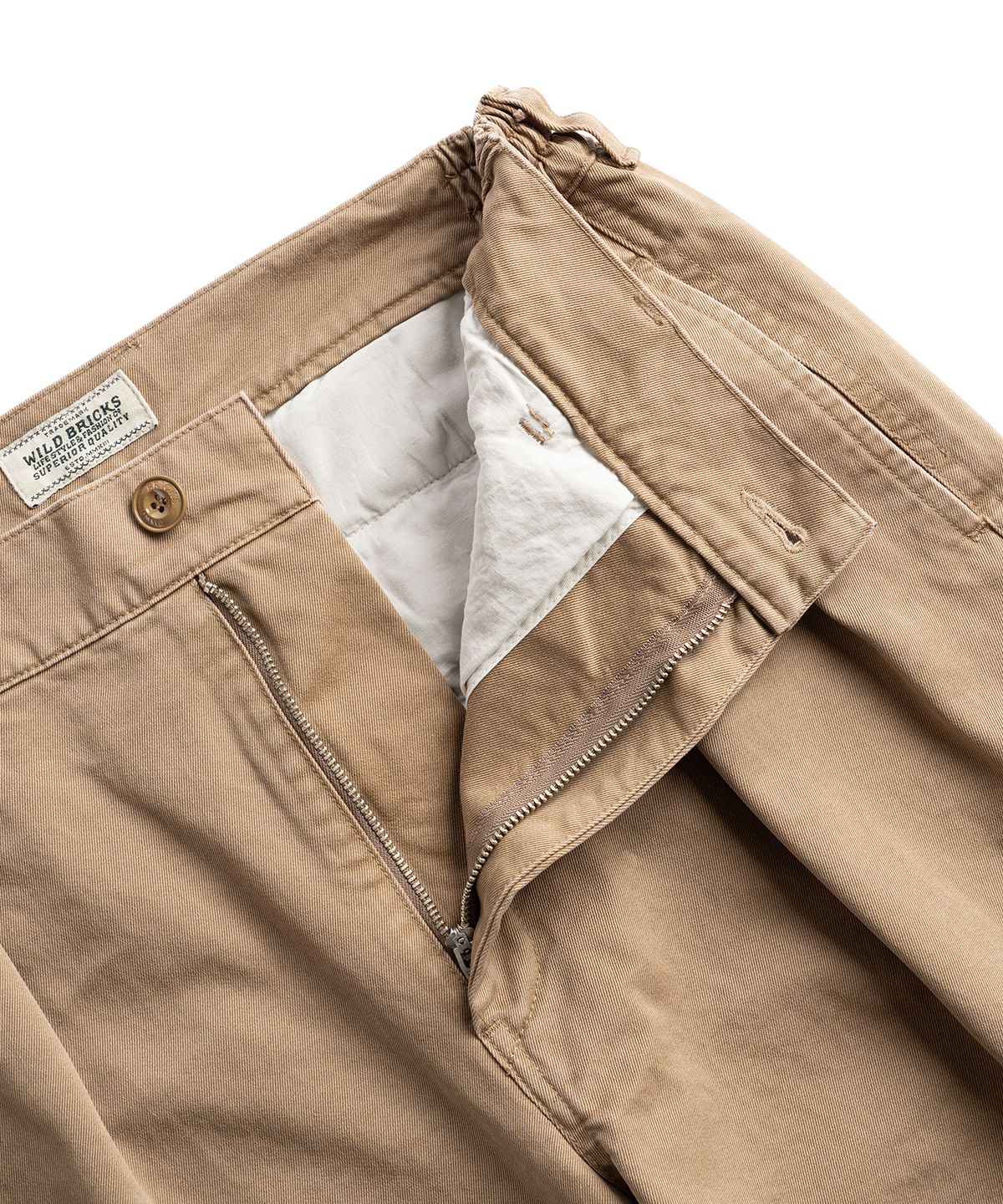 와일드 브릭스(WILD BRICKS) W25 FRENCH CHINO PANTS (beige)