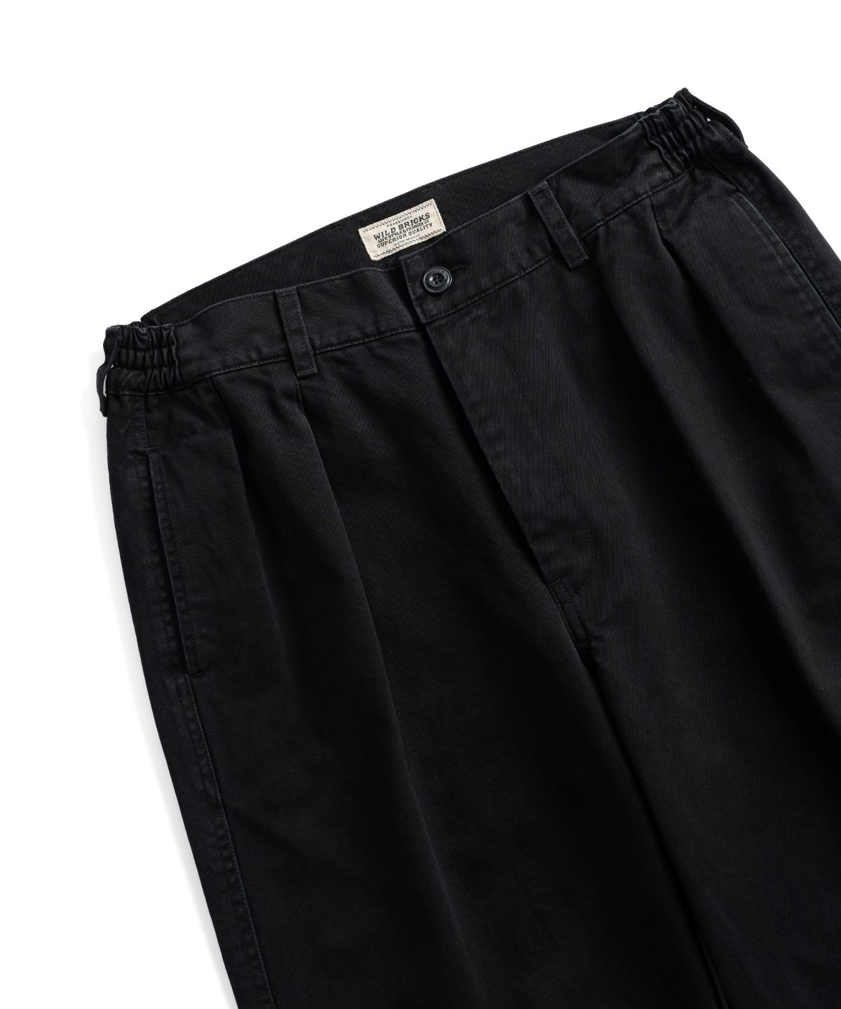 와일드 브릭스(WILD BRICKS) W25 FRENCH CHINO PANTS (black)